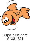 Goldfish Clipart #1331721 by Johnny Sajem