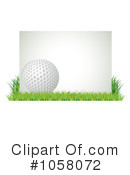 Golf Ball Clipart #1058072 by MilsiArt