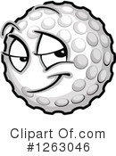 Golf Ball Clipart #1263046 by Chromaco