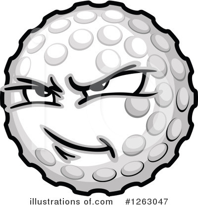 Golfing Clipart #1263047 by Chromaco