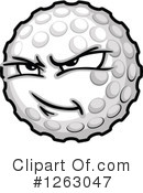 Golf Ball Clipart #1263047 by Chromaco