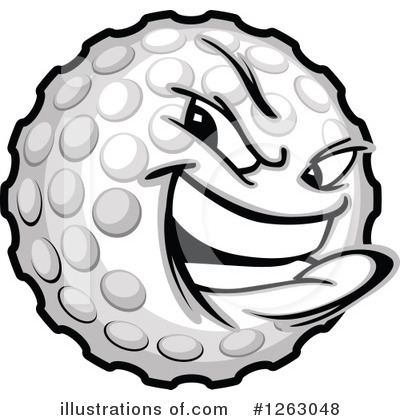 Golfing Clipart #1263048 by Chromaco