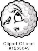 Golf Ball Clipart #1263049 by Chromaco