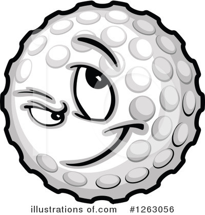 Golfing Clipart #1263056 by Chromaco