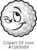 Golf Ball Clipart #1263056 by Chromaco