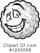 Golf Ball Clipart #1263058 by Chromaco