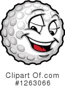 Golf Ball Clipart #1263066 by Chromaco