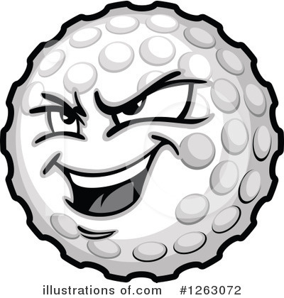 Golfing Clipart #1263072 by Chromaco