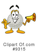 Golf Ball Clipart #9315 by Mascot Junction