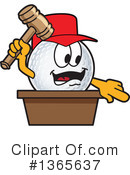 Golf Ball Sports Mascot Clipart #1365637 by Mascot Junction