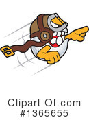 Golf Ball Sports Mascot Clipart #1365655 by Mascot Junction