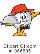 Golf Ball Sports Mascot Clipart #1366805 by Mascot Junction