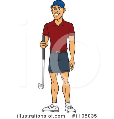 Royalty-Free (RF) Golf Clipart Illustration by Cartoon Solutions - Stock Sample #1105035