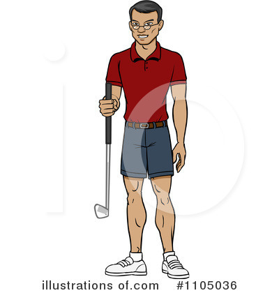 Royalty-Free (RF) Golf Clipart Illustration by Cartoon Solutions - Stock Sample #1105036