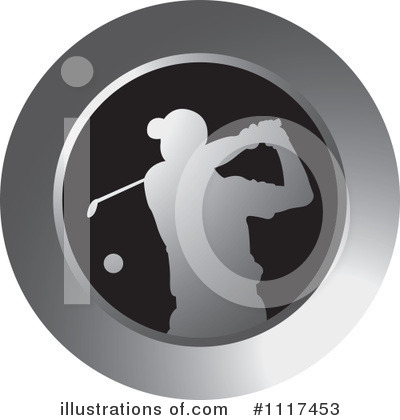 Golfing Clipart #1117453 by Lal Perera
