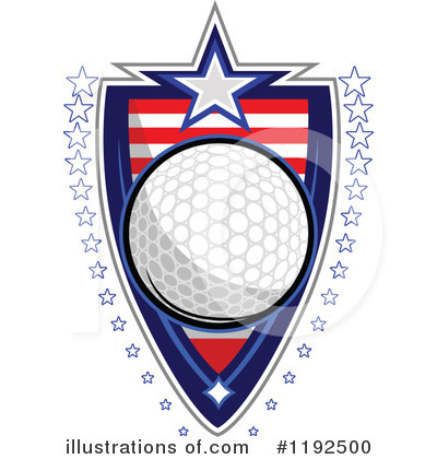 Golfing Clipart #1192500 by Chromaco