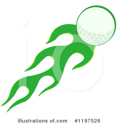 Royalty-Free (RF) Golf Clipart Illustration by Hit Toon - Stock Sample #1197526