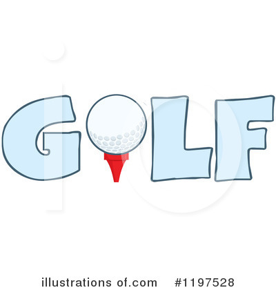 Golf Ball Clipart #1197528 by Hit Toon