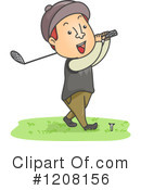 Golf Clipart #1208156 by BNP Design Studio