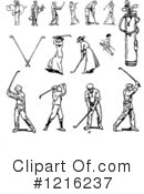 Golf Clipart #1216237 by BestVector
