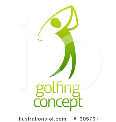 Royalty-Free (RF) Golf Clipart Illustration by AtStockIllustration - Stock Sample #1305791