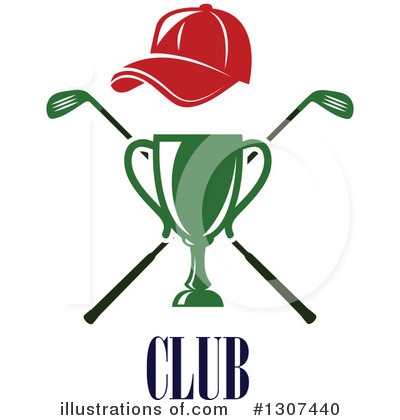 Royalty-Free (RF) Golf Clipart Illustration by Vector Tradition SM - Stock Sample #1307440