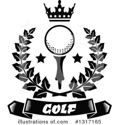 Royalty-Free (RF) Golf Clipart Illustration by Vector Tradition SM - Stock Sample #1317165