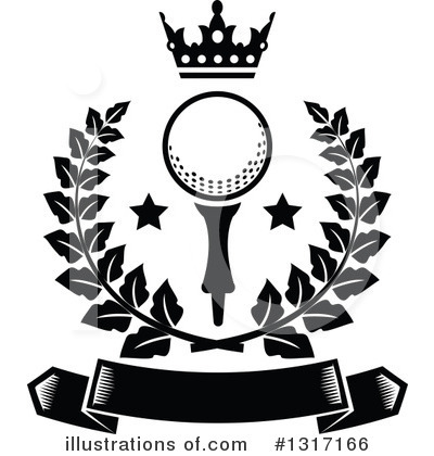 Royalty-Free (RF) Golf Clipart Illustration by Vector Tradition SM - Stock Sample #1317166