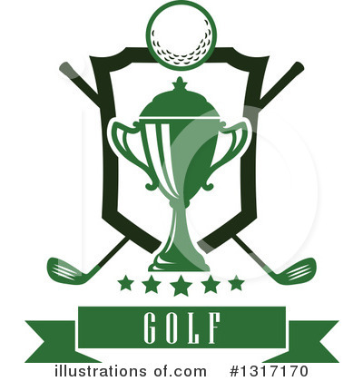 Royalty-Free (RF) Golf Clipart Illustration by Vector Tradition SM - Stock Sample #1317170