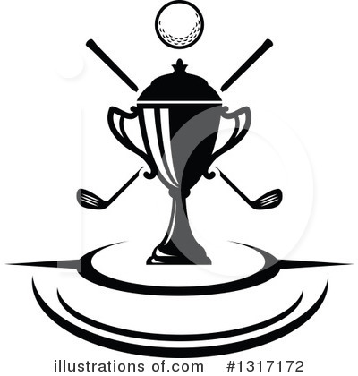 Royalty-Free (RF) Golf Clipart Illustration by Vector Tradition SM - Stock Sample #1317172