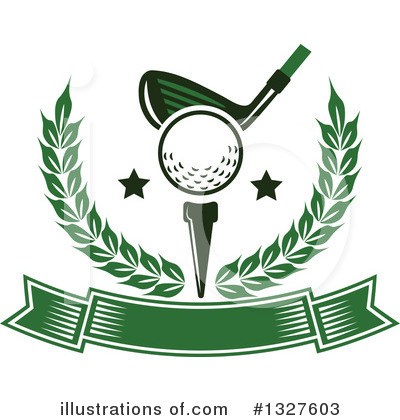 Royalty-Free (RF) Golf Clipart Illustration by Vector Tradition SM - Stock Sample #1327603