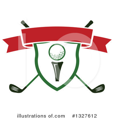 Royalty-Free (RF) Golf Clipart Illustration by Vector Tradition SM - Stock Sample #1327612