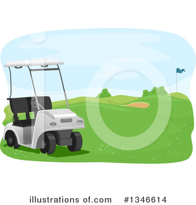 Golfing Clipart #1346614 by BNP Design Studio