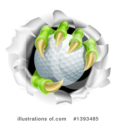 Royalty-Free (RF) Golf Clipart Illustration by AtStockIllustration - Stock Sample #1393485