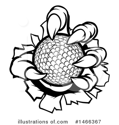 Royalty-Free (RF) Golf Clipart Illustration by AtStockIllustration - Stock Sample #1466367