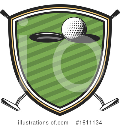 Royalty-Free (RF) Golf Clipart Illustration by Vector Tradition SM - Stock Sample #1611134