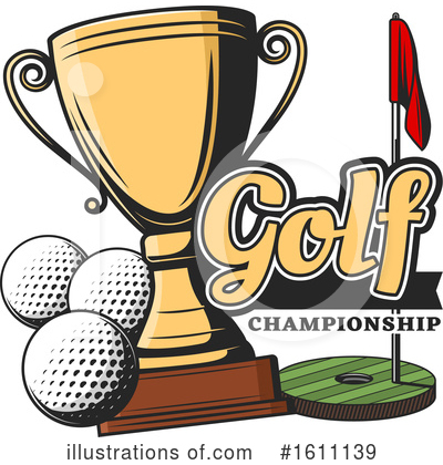 Royalty-Free (RF) Golf Clipart Illustration by Vector Tradition SM - Stock Sample #1611139