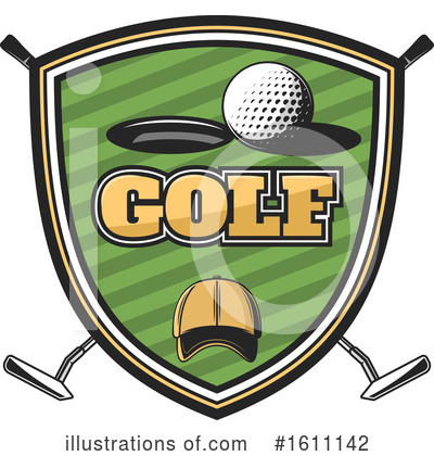 Royalty-Free (RF) Golf Clipart Illustration by Vector Tradition SM - Stock Sample #1611142