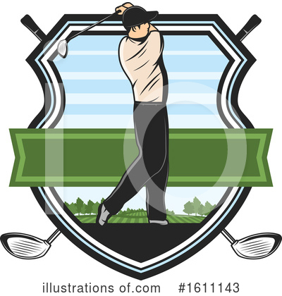 Royalty-Free (RF) Golf Clipart Illustration by Vector Tradition SM - Stock Sample #1611143