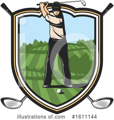 Royalty-Free (RF) Golf Clipart Illustration by Vector Tradition SM - Stock Sample #1611144