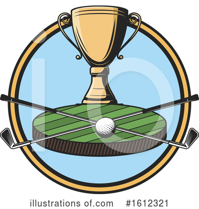 Royalty-Free (RF) Golf Clipart Illustration by Vector Tradition SM - Stock Sample #1612321