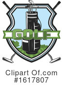 Golf Clipart #1617807 by Vector Tradition SM