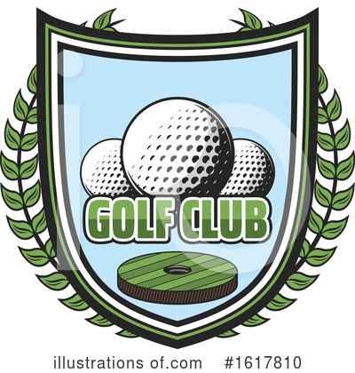 Royalty-Free (RF) Golf Clipart Illustration by Vector Tradition SM - Stock Sample #1617810