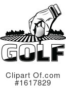 Golf Clipart #1617829 by Vector Tradition SM