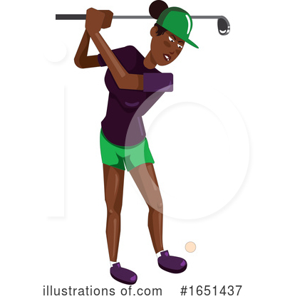 Golf Clipart #1651437 by Morphart Creations