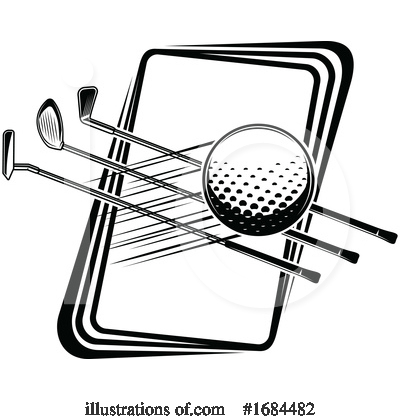 Royalty-Free (RF) Golf Clipart Illustration by Vector Tradition SM - Stock Sample #1684482