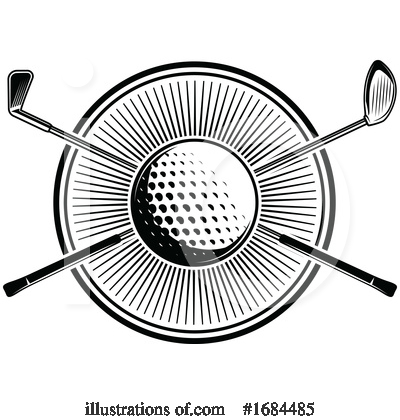 Royalty-Free (RF) Golf Clipart Illustration by Vector Tradition SM - Stock Sample #1684485