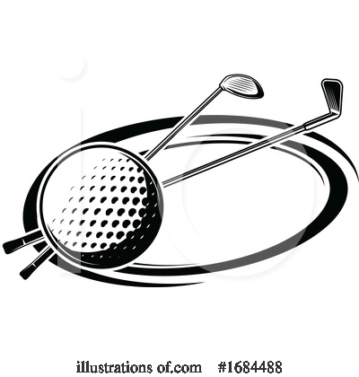 Royalty-Free (RF) Golf Clipart Illustration by Vector Tradition SM - Stock Sample #1684488