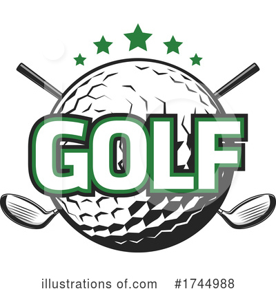 Royalty-Free (RF) Golf Clipart Illustration by Vector Tradition SM - Stock Sample #1744988
