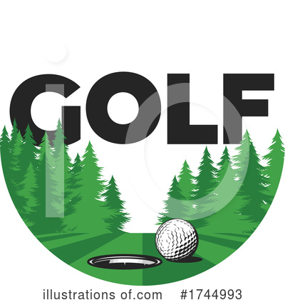 Royalty-Free (RF) Golf Clipart Illustration by Vector Tradition SM - Stock Sample #1744993